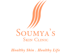 soumya's skin clinic logo whole orange